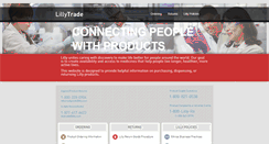 Desktop Screenshot of lillytrade.com